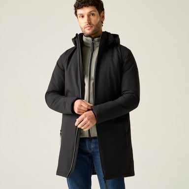 Regatta Mens Merzen Insulated Waterproof Jacket (Black)