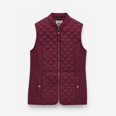 Joules Minx Damesbodywarmer Donkerrood