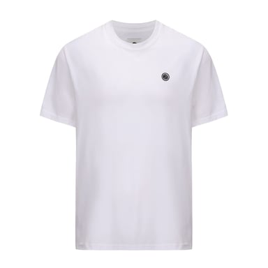 Pretty Green T-shirt voor heren met regular fit en ronde hals, wit
