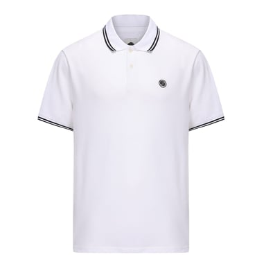 Pretty Green Barton herenpolo in wit