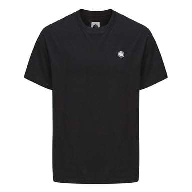 Pretty Green T-shirt voor heren met regular fit en ronde hals in zwart