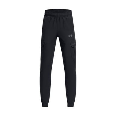 Under Armour Wvn cargojoggingbroek Jn64 voor jongens in zwart