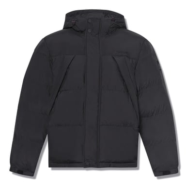 Timberland Gewatteerde jas met capuchon voor heren, waterafstotend, zwart