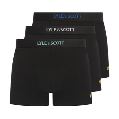 Lyle And Scott 3-pack herenondergoed Zwart