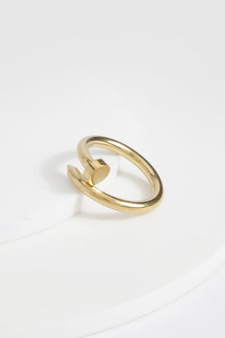 Waterafstotende ring met schroefdetail