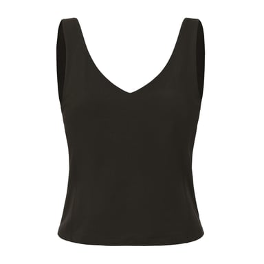 LA Gear Womens/Ladies V Neck Tank Top (Brown)