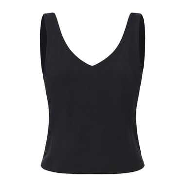 LA Gear Womens/Ladies V Neck Tank Top (Black)