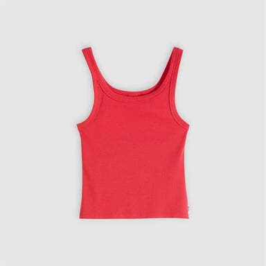 Levis Womens/Ladies Sporty Tank Top (Red)