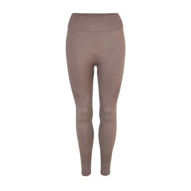 USA Pro Womens/Ladies Seamless High Rise Leggings (Mocha)