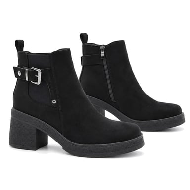 Montevita Heel Ankle Boot Bro41 Black
