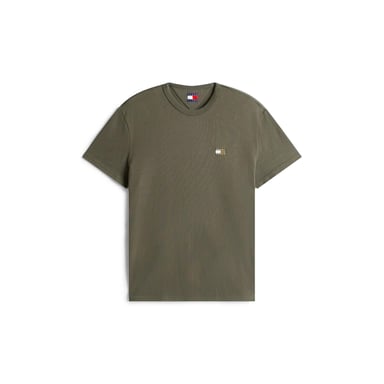 Tommy Jeans Mens Tonal Badge T-Shirt (Pewter)