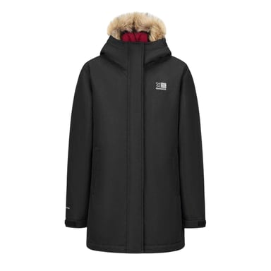 Karrimor Boys Urban Faux Fur Hooded Parka (Black)