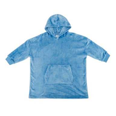 Star Childrens/Kids Snuggle Oversized Hoodie (Blue)