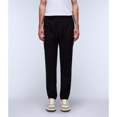 Napapijri Mens Logo Tapered Trousers (Black Beauty)