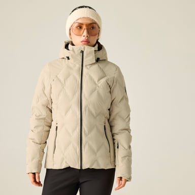 Dare 2B Womens/Ladies Enfold II Padded Ski Jacket (White Pepper)