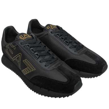 EA7 Emporio Armani Herensneakers met logoprint, comfortabel, klassieke look, met veters