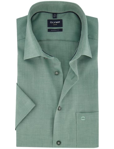 OLYMP Green Non-Iron Shirt
