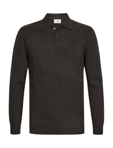 Trui Profuomo bruin gebreid
