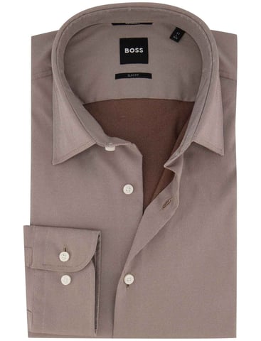 BOSS Black brown stretch shirt
