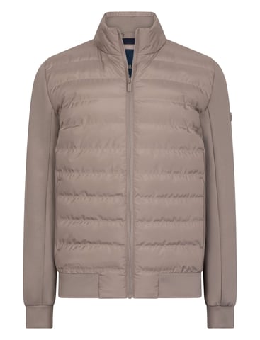 Gewatteerde jas Cavallaro beige