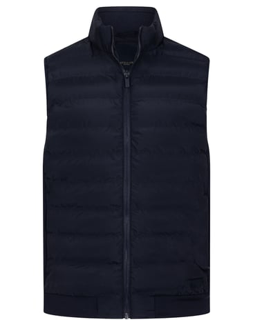Cavallaro Napoli Dark Blue Polyester Gilet