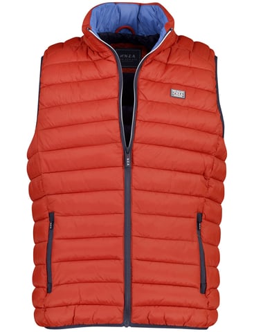 New Zealand Padded Gilet Dark Orange