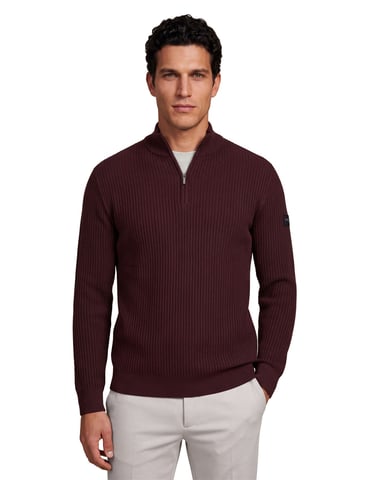 Cavallaro jumper burgundy knitted