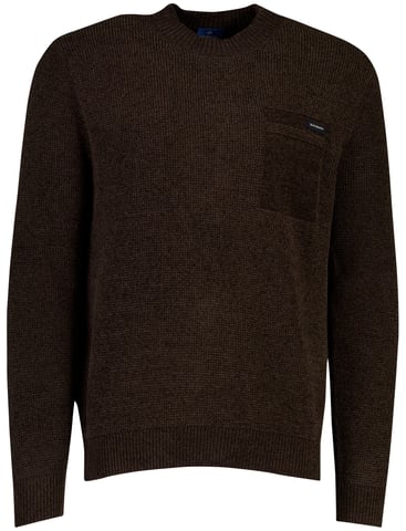 Blue Industry brown jumper