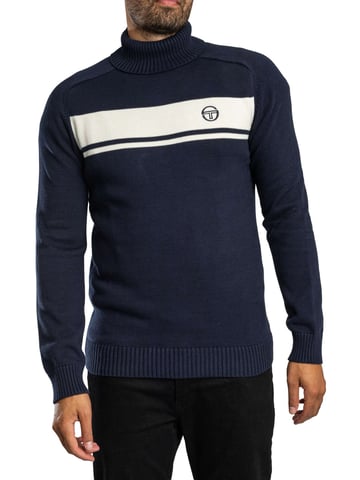 Sergio Tacchini Damarindo Turtle Neck Jumper, Blue