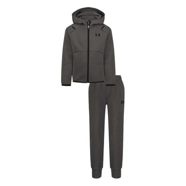 Under Armour Childrens/Kids Hoodie And Joggers Set (Grey/Black)