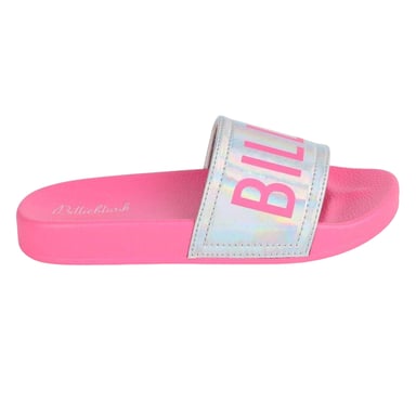 Billieblush Girls Beach & Pool Flat Slides (Pink)