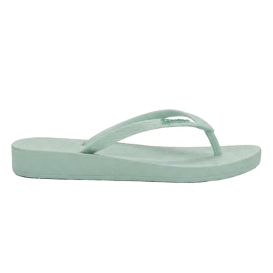 Ipanema Womens/Ladies Anat Logo Flat Flip Flops (Green)
