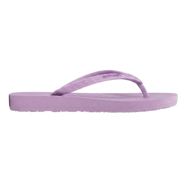 Ipanema Womens/Ladies Anat Logo Flat Flip Flops (Lilac)
