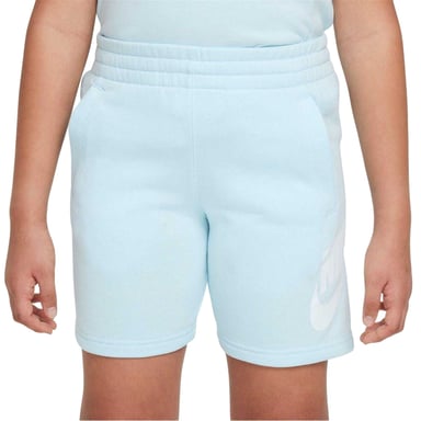 Nike Childrens/Kids Hybrid Fleece Sweat Shorts (Glacier Blue)