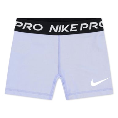 Nike Girls Pro Athletic Compression Shorts (Light Thistle)