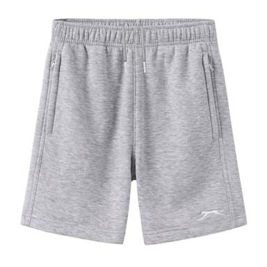 Slazenger Childrens/Kids Fleece Sweat Shorts (Grey Marl)
