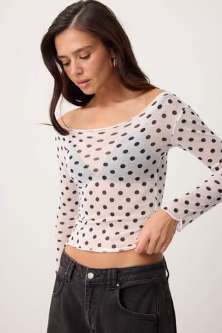 TRENDYOLMİLLA Women's White Ethnic pattern Long Fitted Blouses