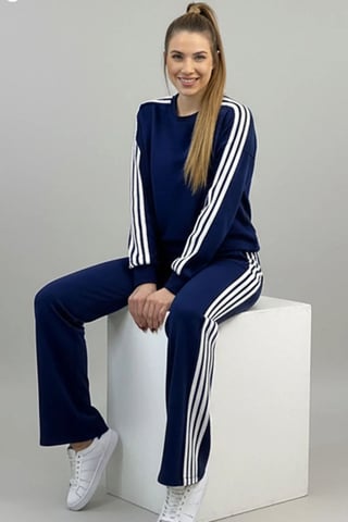 Gebreide tweedelige set