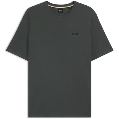Boss Mens Waffle Knit Structured Pyjama Top (Grey)