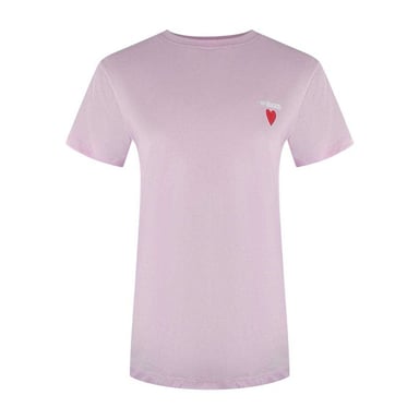 Love Moschino Womens/Ladies Love Heart T-Shirt (Pink)