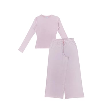 Linea Womens/Ladies Cotton Lightweight Pyjama Set (Pink)