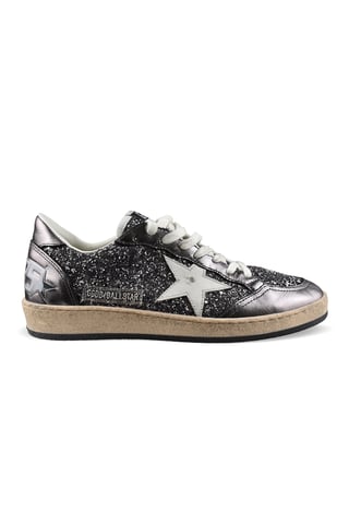 Golden Goose Deluxe Brand Ball-Star Sneakers Silver
