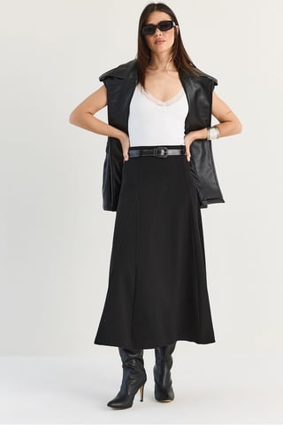 Dames midi-rok