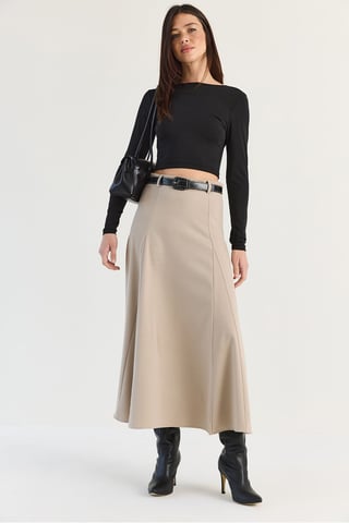 Dames midi-rok