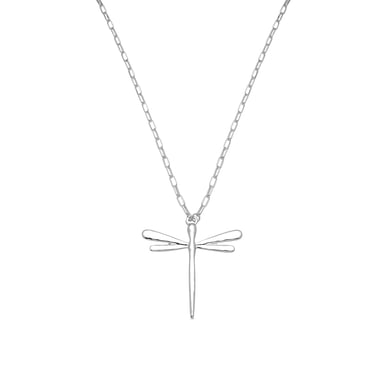 Luxenter necklace finished in rhodium - Kapox