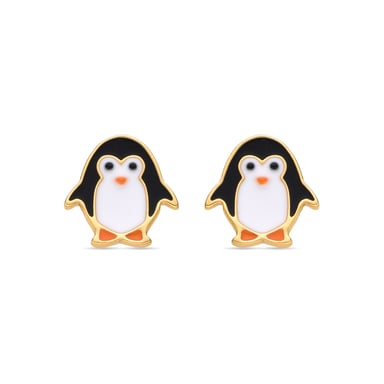 Luxenter 925 Sterling Silver Earrings Finished in 18k Yellow Gold - Shuab