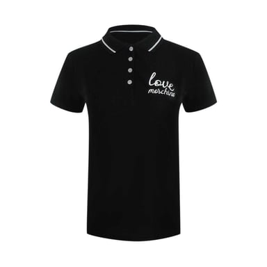 Love Moschino Womens/Ladies Embroidered Logo Polo Shirt (Black)