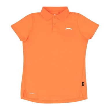 Slazenger Boys Lightweight Polo Shirt (Orange)