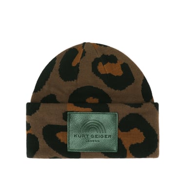 Kurt Geiger London Leopard muts met omslag