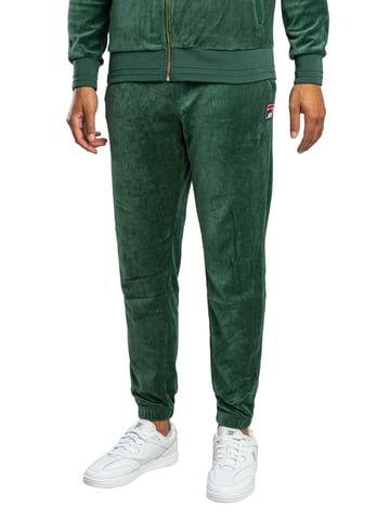 Fila Eddie Velour Bamboo Badge Joggers, Green